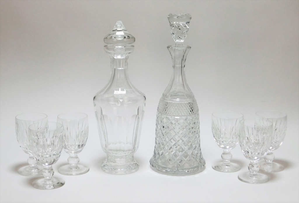 8PC WATERFORD CUT CRYSTAL WINE 29a137