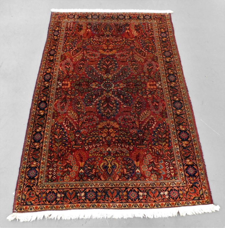 PERSIAN SAROUK RUG Middle East 20th 29a1a2