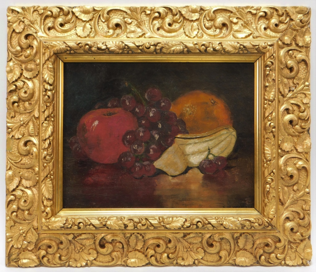 GEORGE WHITAKER STILL LIFE FRUIT