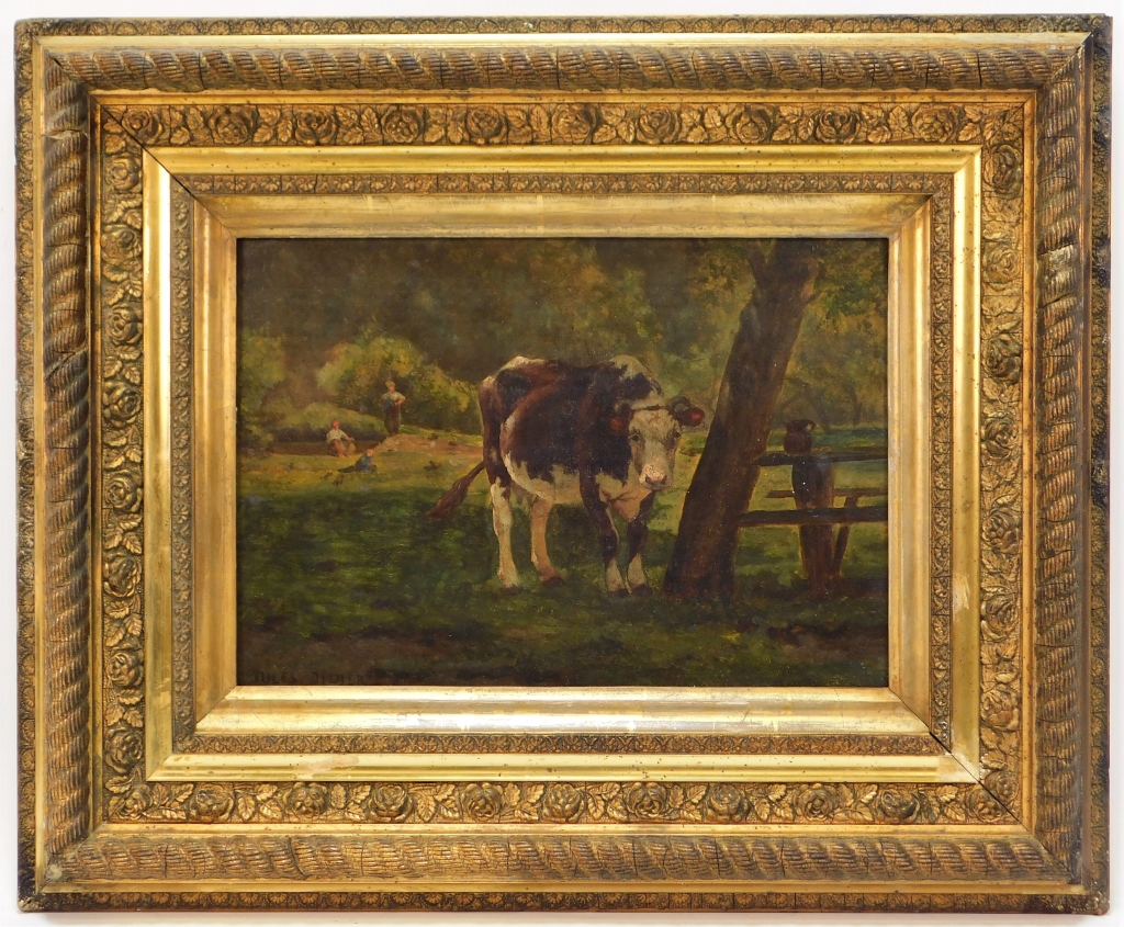 JULES DIDIER IMPRESSIONIST COW