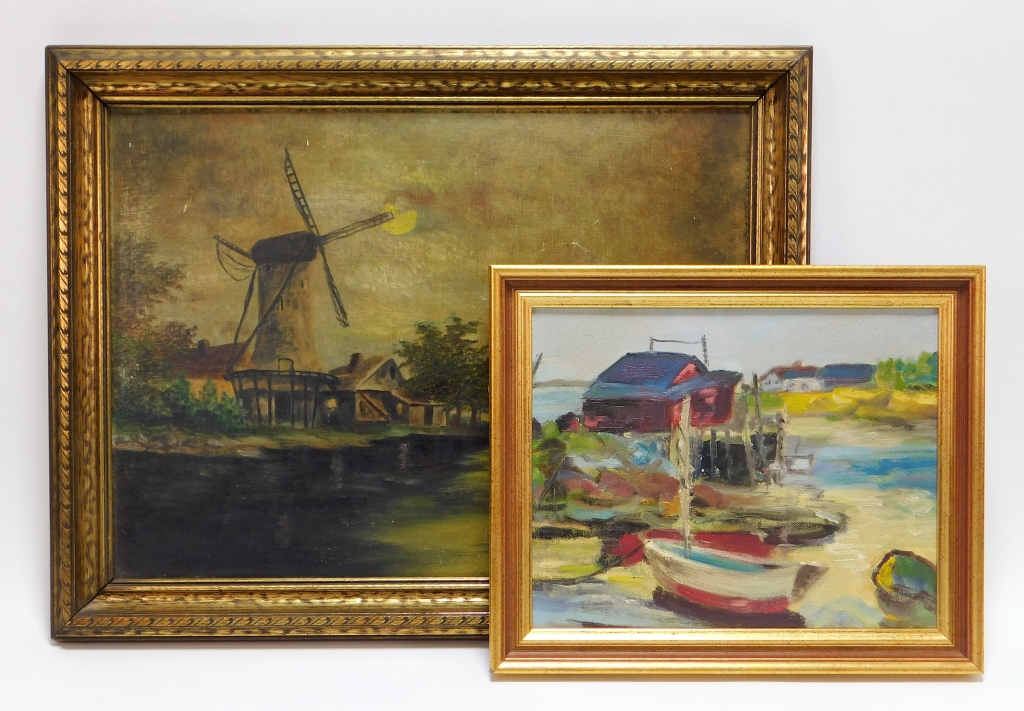 2 AMER IMPRESSIONIST PAINTINGS 29a1d7