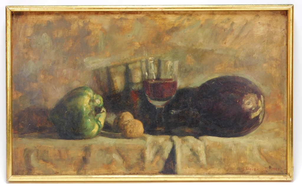 GEORGE WEISSBORT STILL LIFE PAINTING 29a1d8