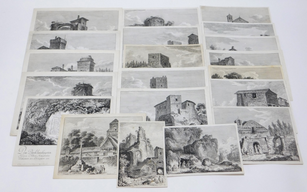 20PC FRANZ EDMUND WEIROTTER ETCHING