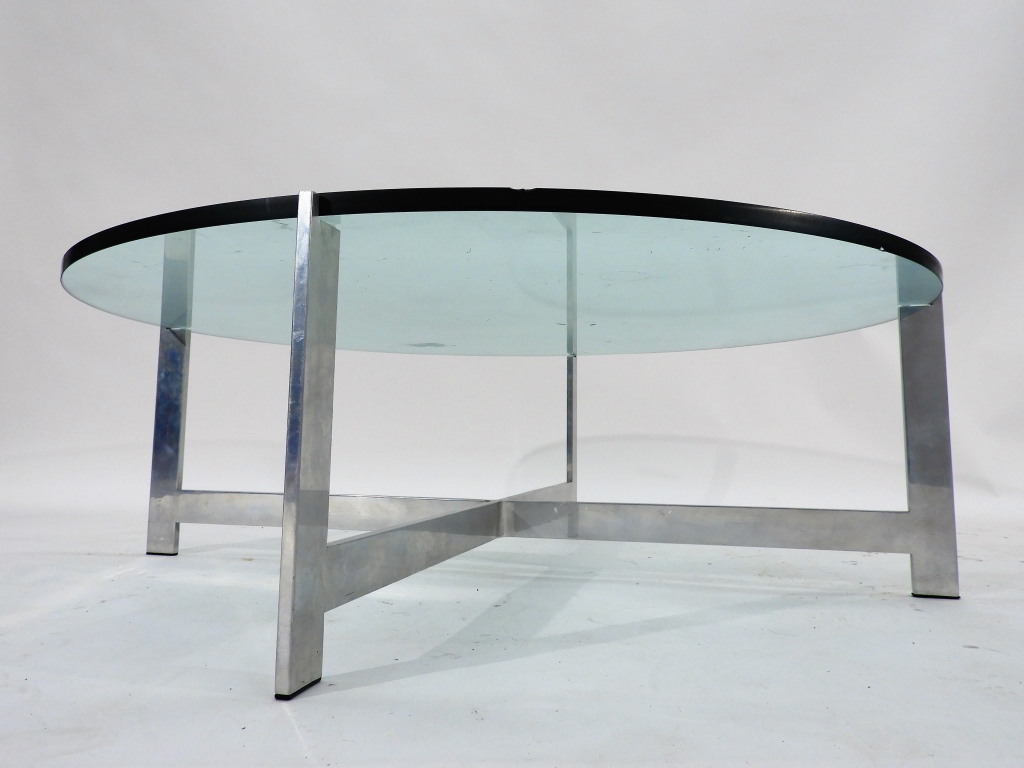 MIES VAN DER ROHE GLASS ALUMINUM