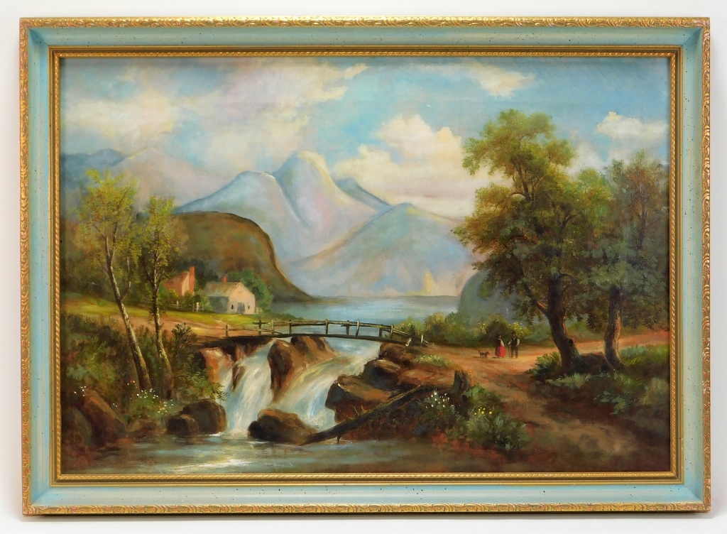 19TH CENTURY AMERICAN SCHOOL LANDSCAPE