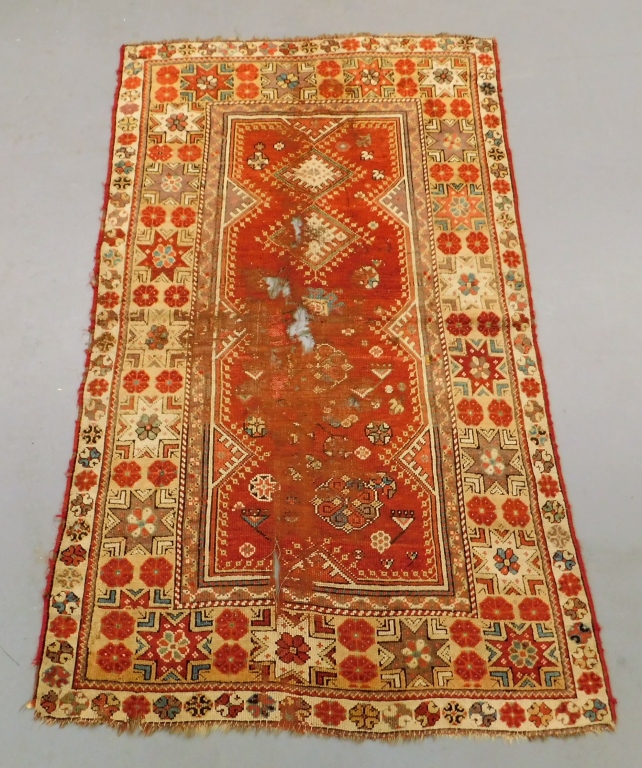 ANTIQUE TEKKE TURKMEN GEOMETRIC