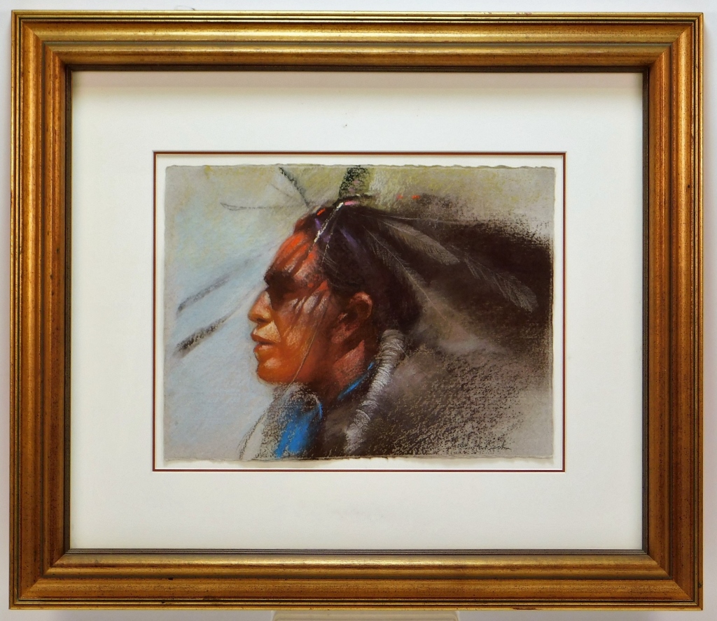 CLIFFORD BECK NATIVE AMERICAN PASTEL