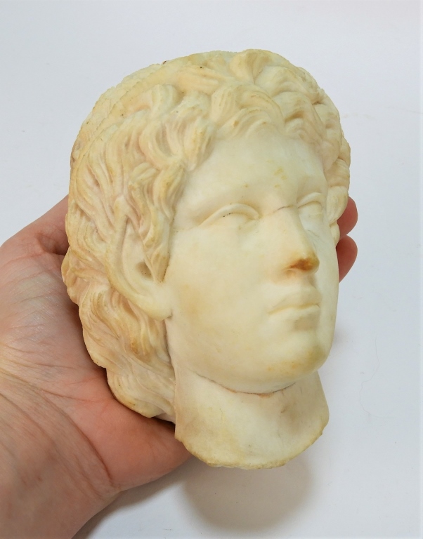 CLASSICAL GRECIAN CARVED MARBLE