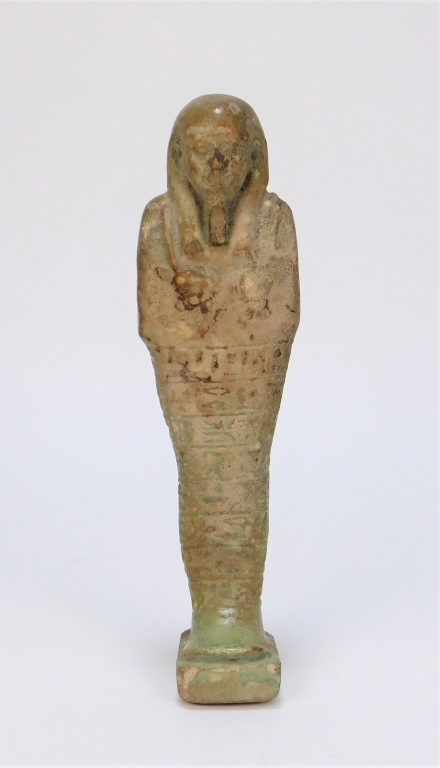 ANCIENT EGYPTIAN FAIENCE POTTERY USHABTI