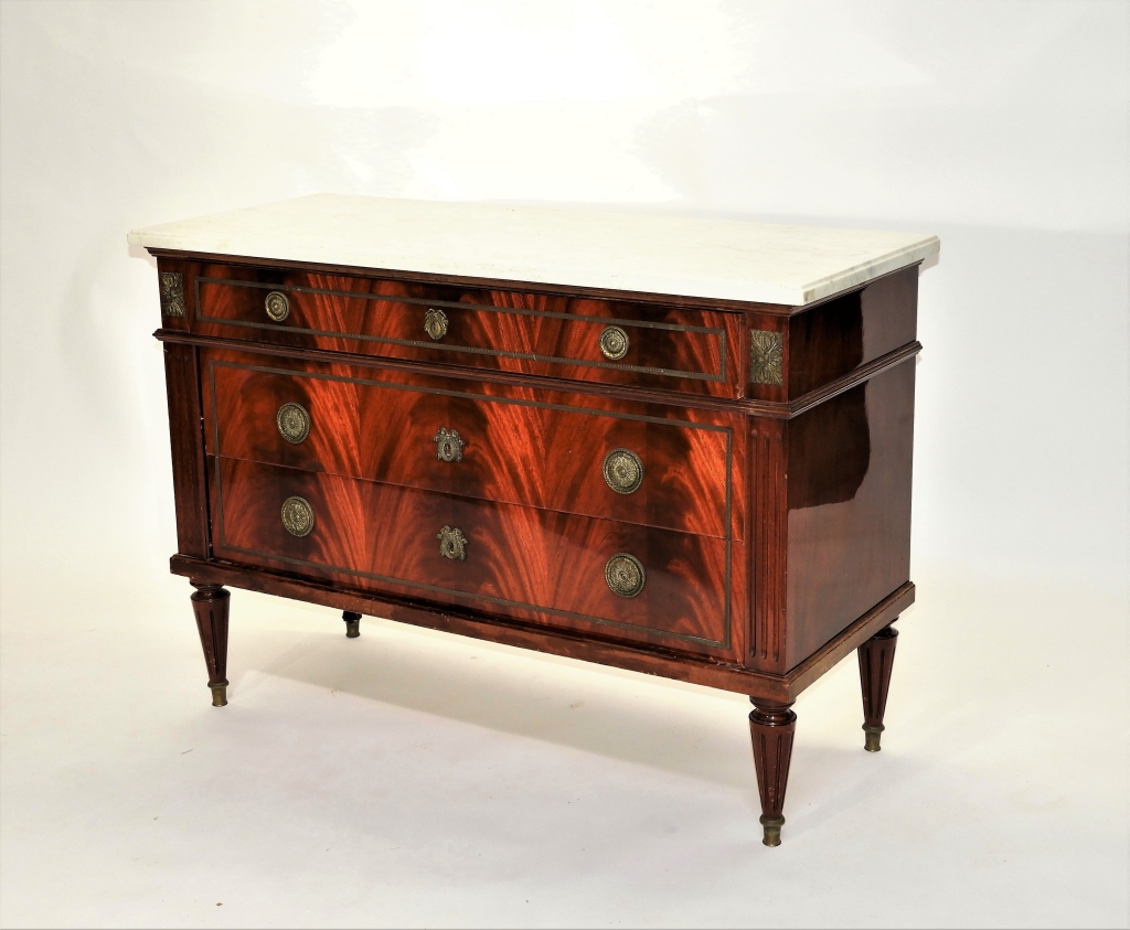 19C FRENCH LOUIS XVI COMMODE DRESSER 29a4d4