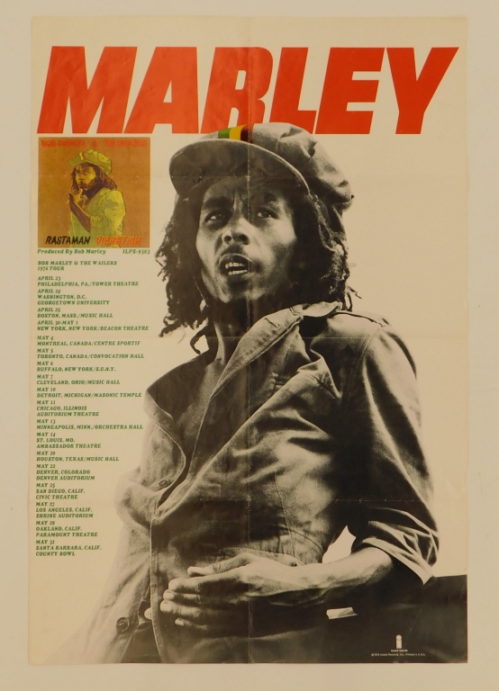 BOB MARLEY AND THE WAILERS 1976 29a507