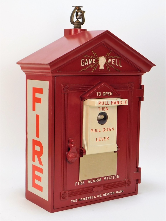 GAMEWELL CAST IRON FIRE ALARM STATION 29a52c