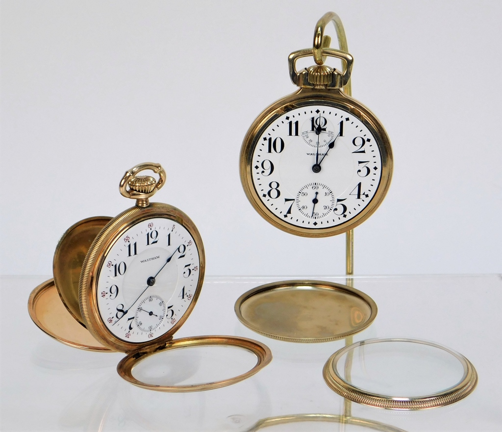 2 WALTHAM WATCH COMPANY POCKET WATCHES