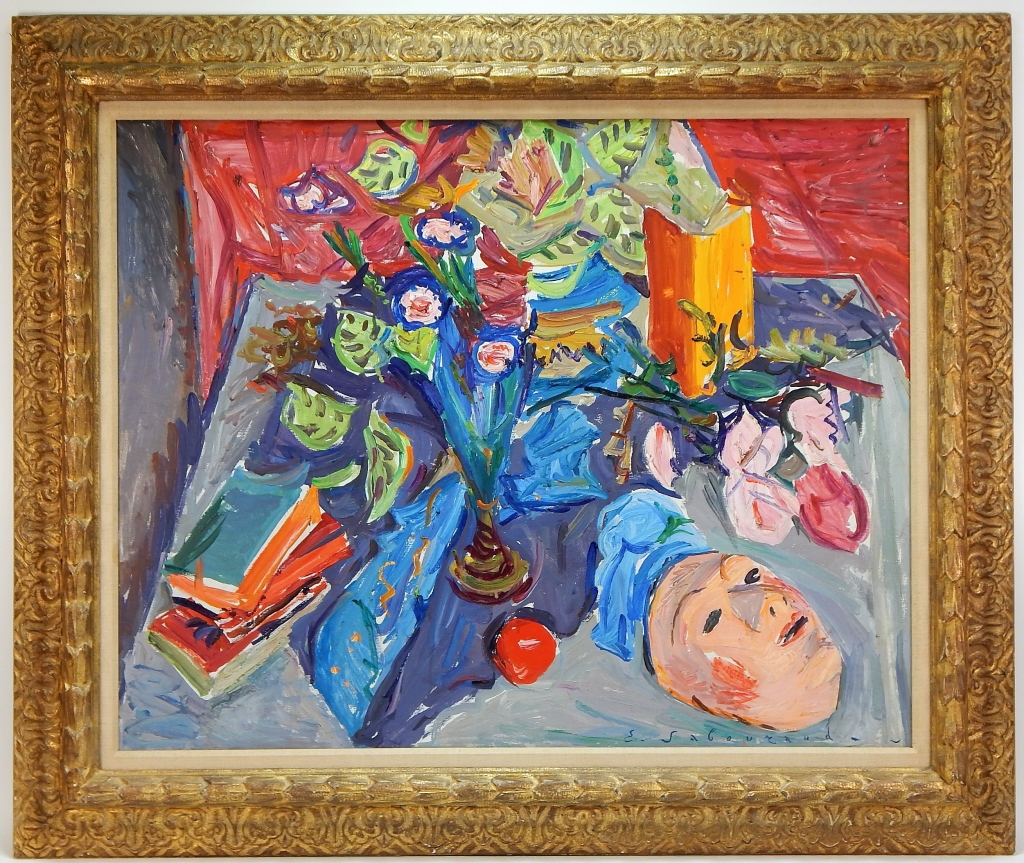 EMILE SABOURAUD MODERNIST STILL LIFE