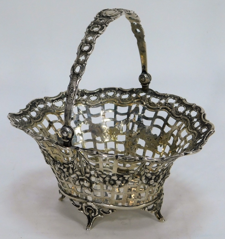 ANTIQUE ENGLISH RETICULATED SILVER