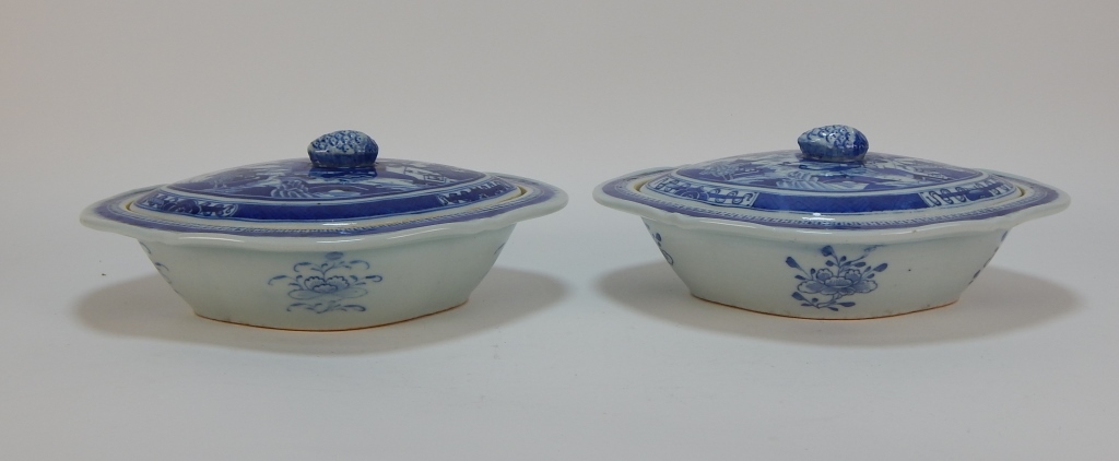 PR CHINESE NANKING BLUE AND WHITE