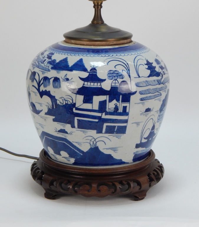 FINE CHINESE CANTON GINGER JAR PORCELAIN