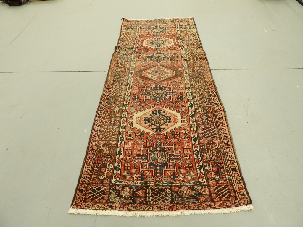 SEMI ANTIQUE PERSIAN HAMADAN CARPET