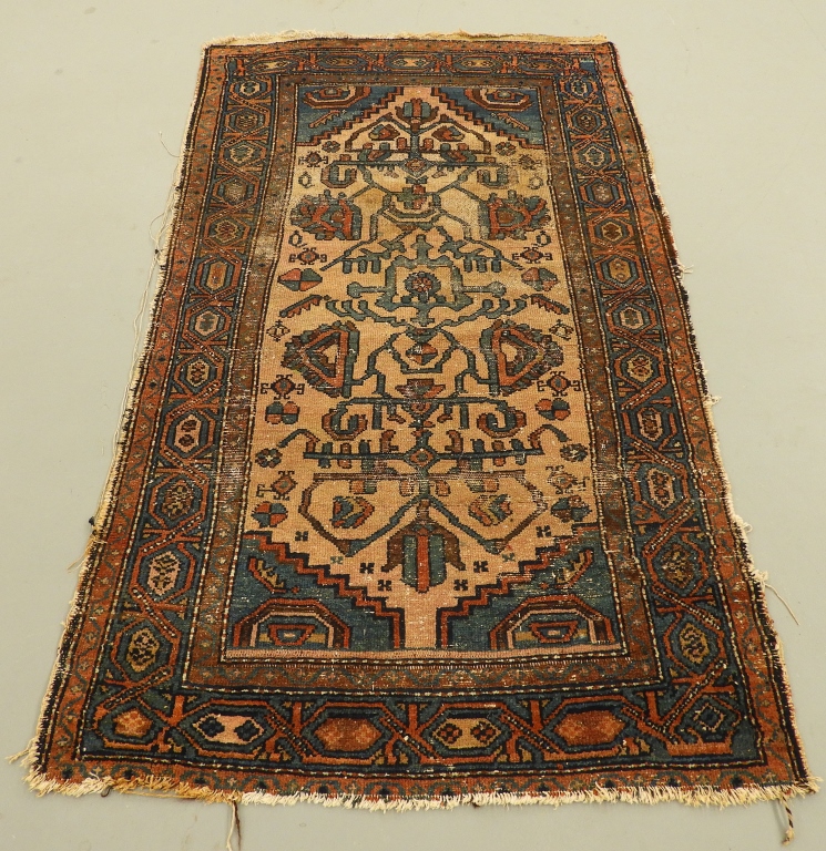 ANTIQUE IVORY GROUND MIDDLE EASTERN 29a76b