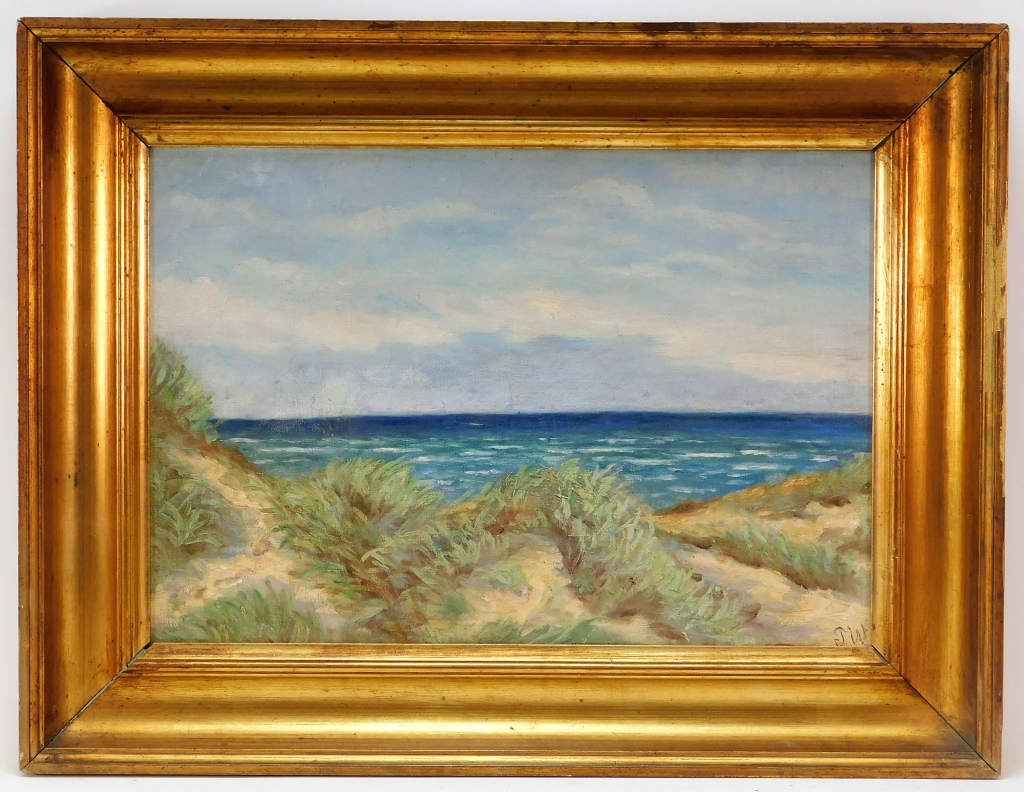 AMERICAN PLEIN AIR COASTAL BEACH O/C