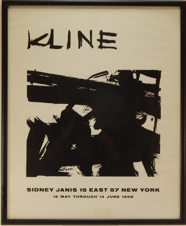 FRANZ KLINE SIDNEY JANIS GALLERY 29a7d5