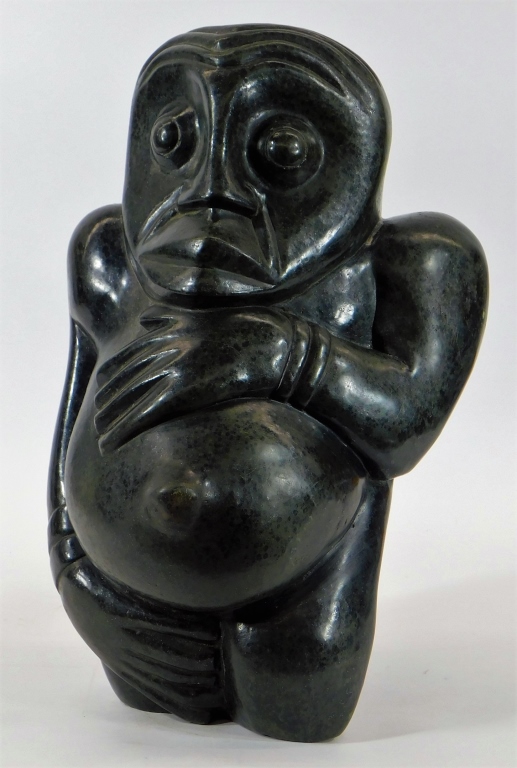 AFRICAN CARVED SOAPSTONE FERTILITY