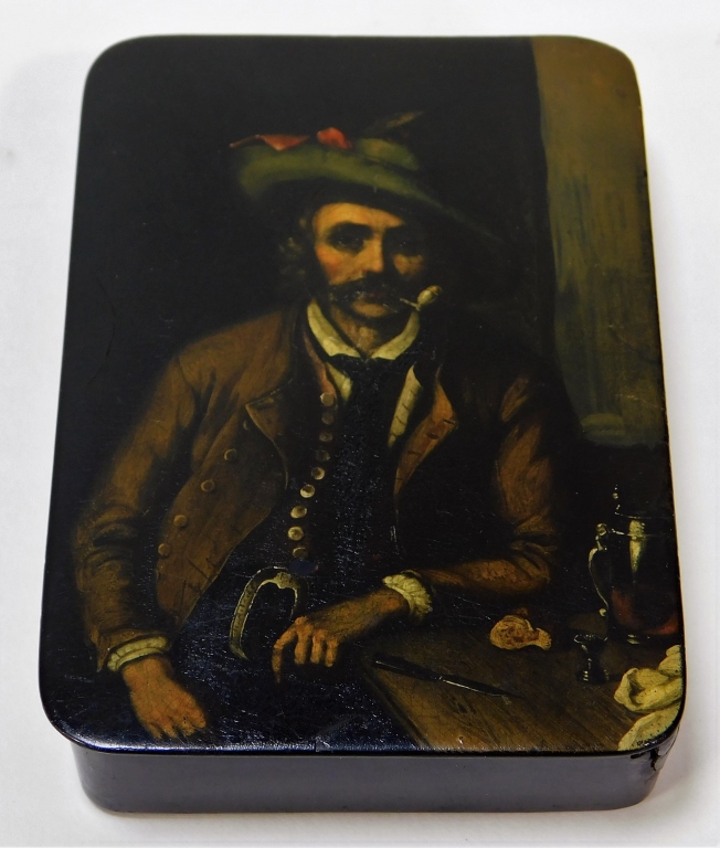 STOBWASSER GERMAN PORTRAIT PAINTED SNUFF