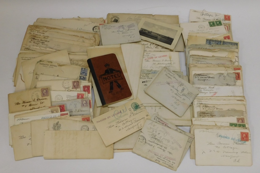 WWI MILITARY LETTERS OF THOMAS 29b807