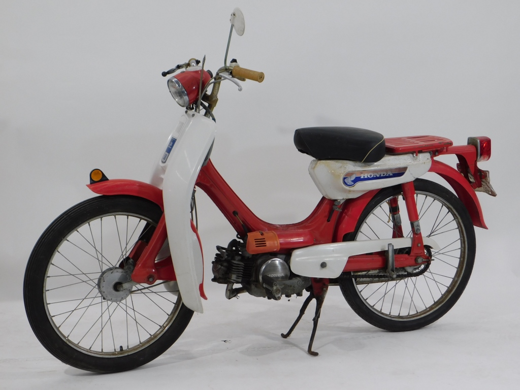 1960 S LITTLE HONDA 50 CC MOPED 29b80f