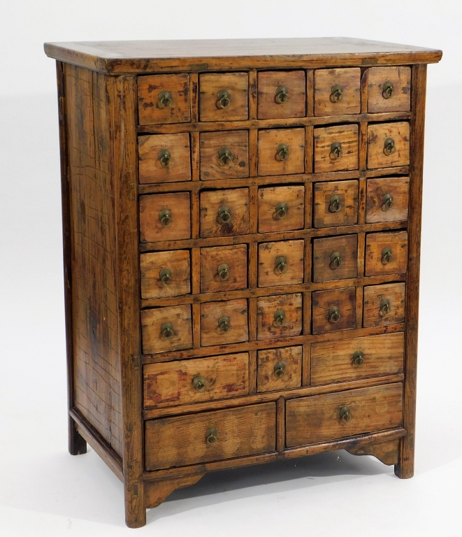 CHINESE 30 DRAWER COMPARTMENTED