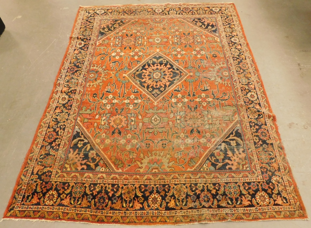 MAHAL BLUE MEDALLION CARPET RUG 29b84f