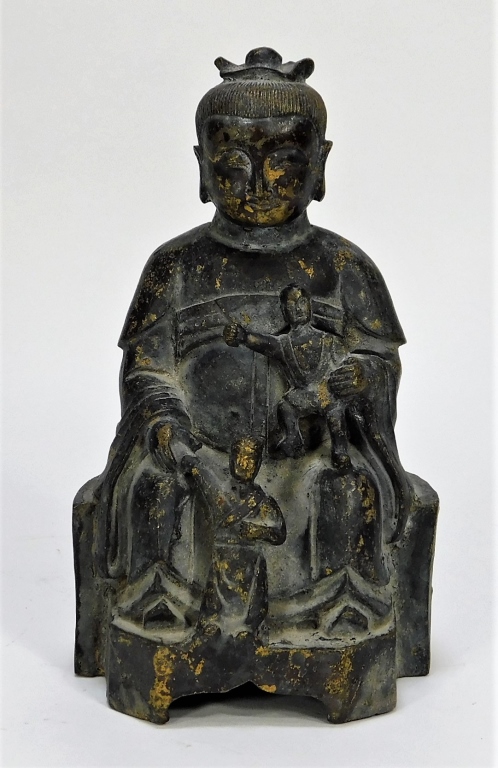 18C CHINESE QING DYNASTY BRONZE