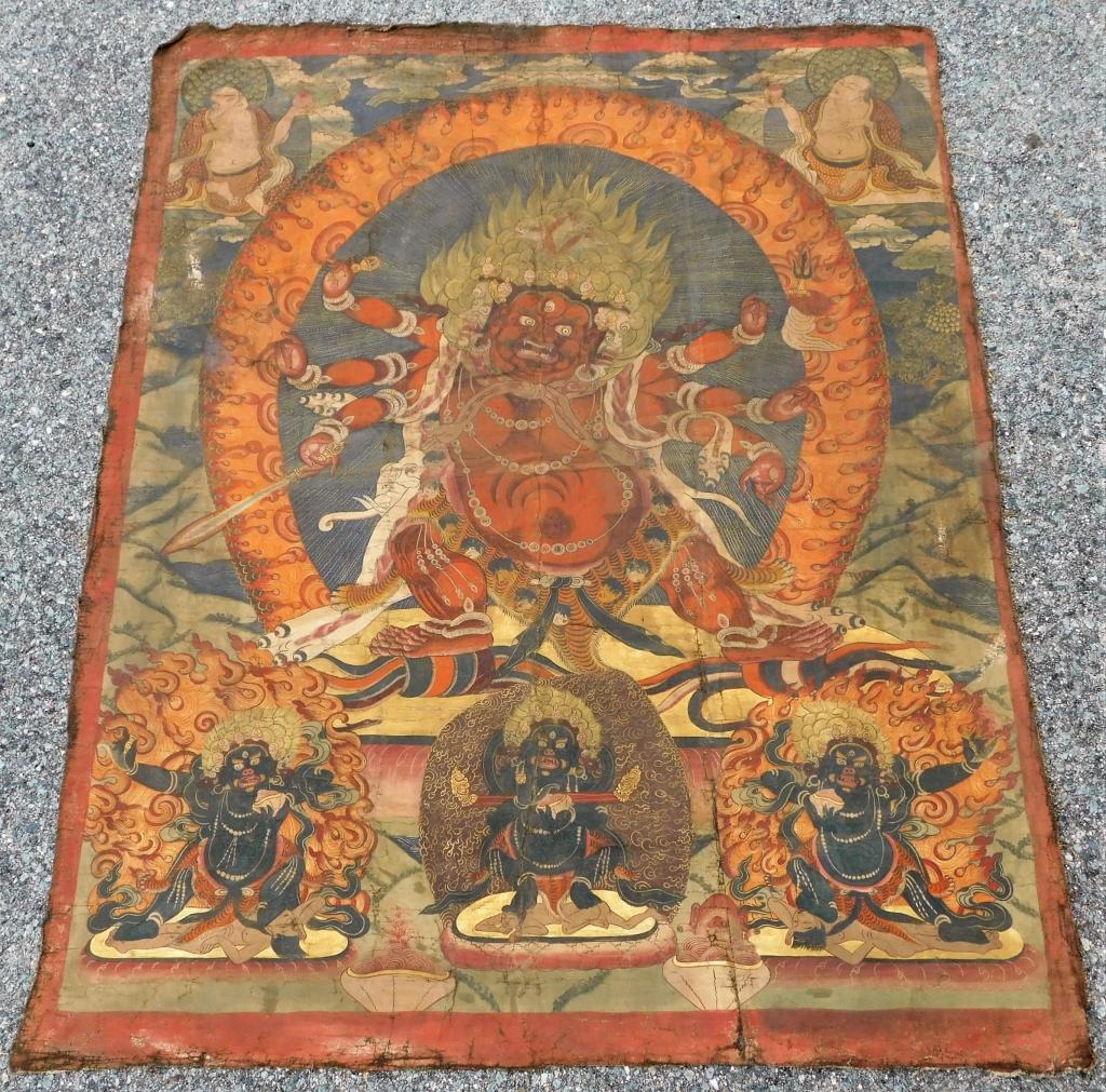 TIBETAN THANGKA BUDDHIST PAINTING 29b924