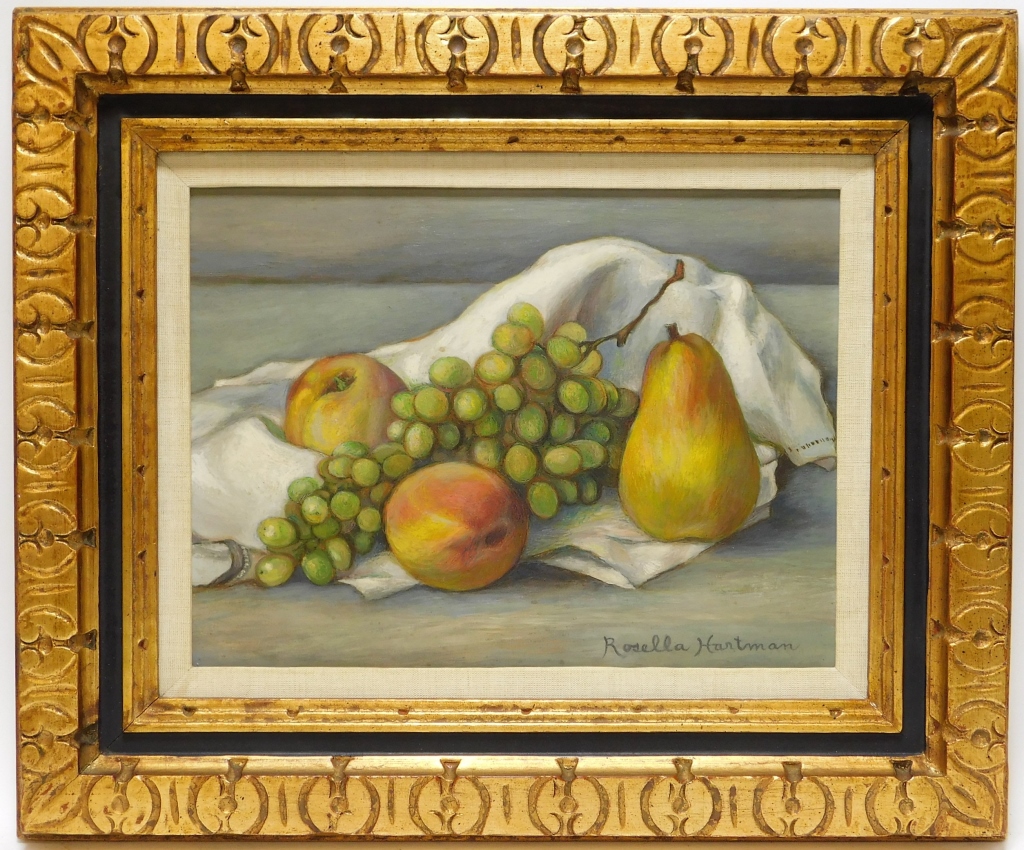 ROSELLA HARTMAN REALIST FRUIT STILL