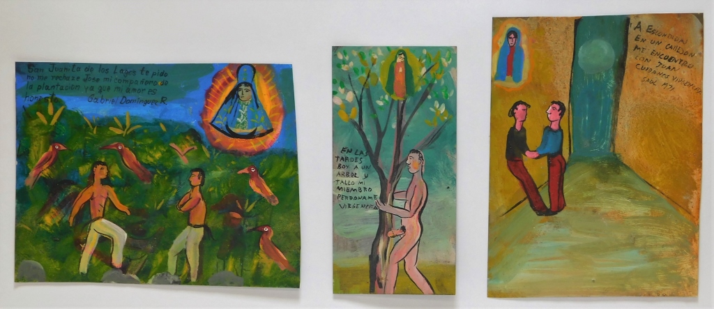 3PC MEXICAN FIGURATIVE RELIGIOUS