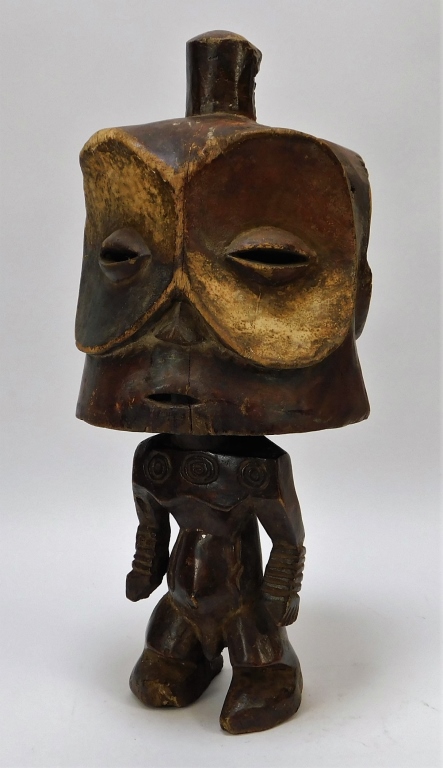 AFRICAN TRIBAL CARVED WOOD EFFIGY