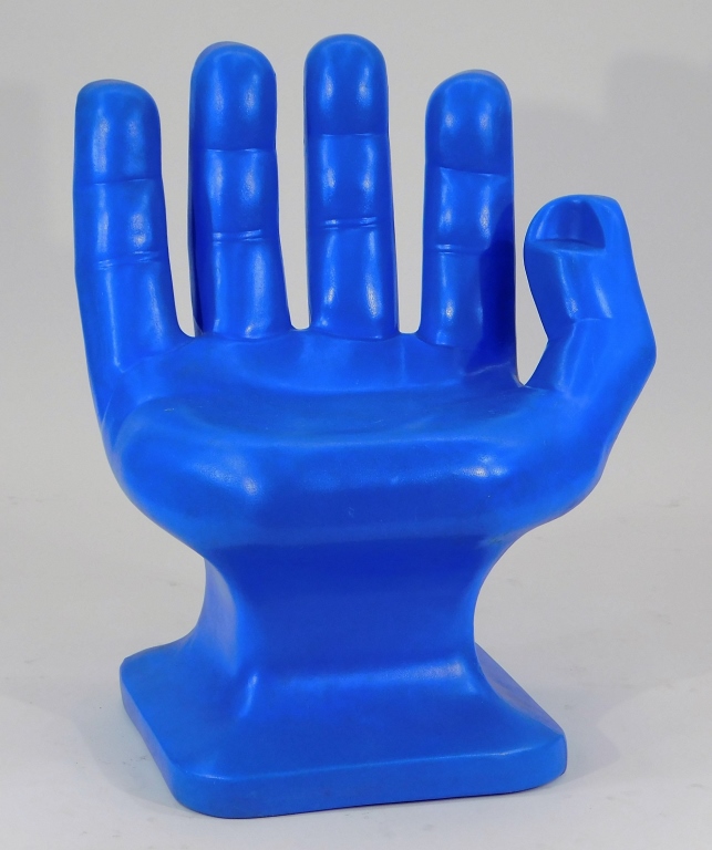 RMIC BLUE PLASTIC MOLDED HAND CHAIR 29bb5d
