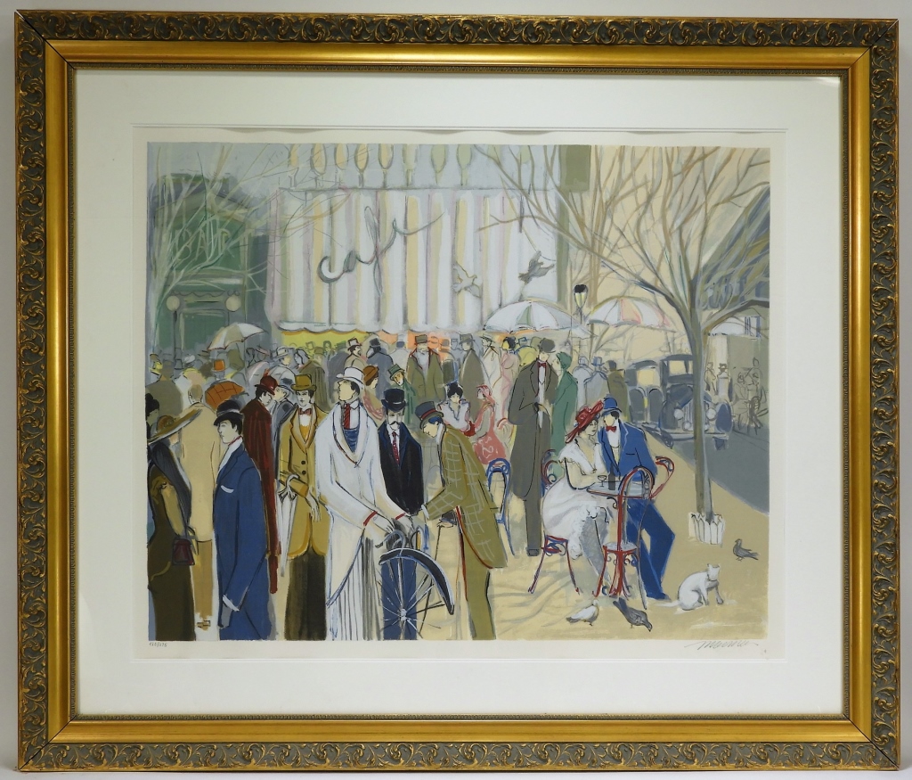 ISAAC MAIMON FRENCH STREET SCENE 29bbaf