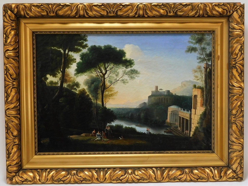 ITALIAN CLASSICAL ILLUMINATED LANDSCAPE