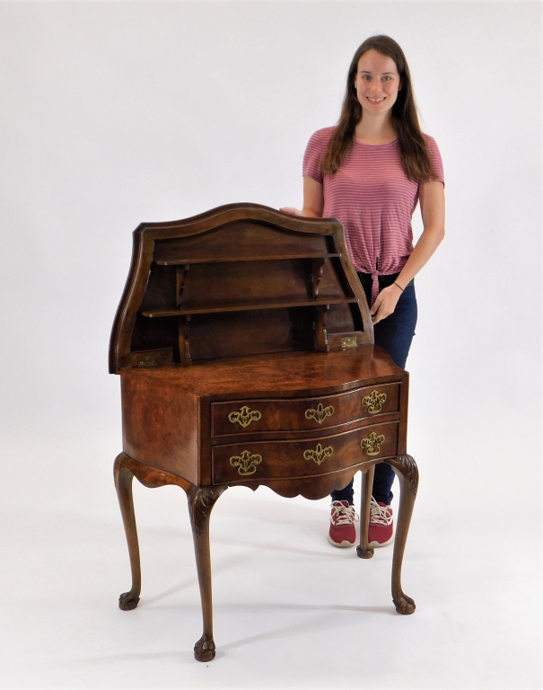 DUTCH WALNUT LOWBOY CLAW FOOT SERVER