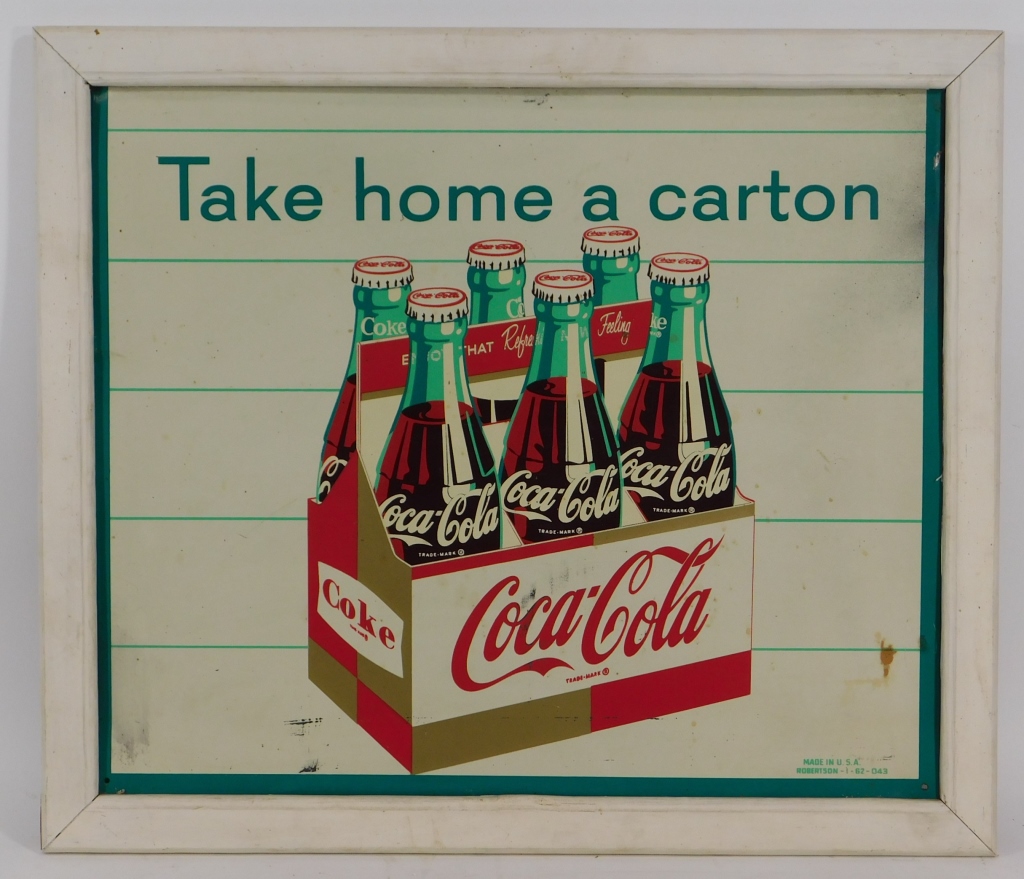 TAKE HOME A CARTON COCA COLA ADVERTISING 29bd12