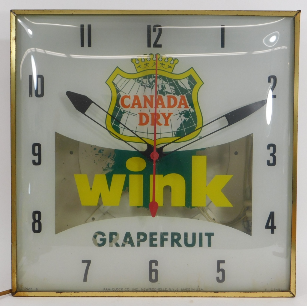 CANADA DRY WINK GRAPEFRUIT ADVERTISING 29bd18