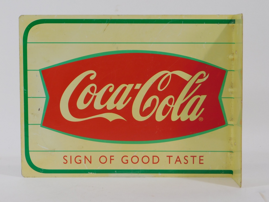 COCA COLA FISH TAIL ADVERTISING 29bd54