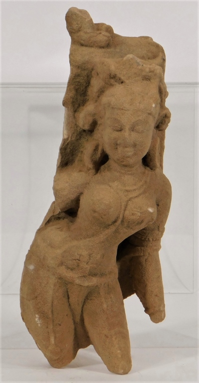 INDIAN HINDU GODDESS PARVATI SANDSTONE