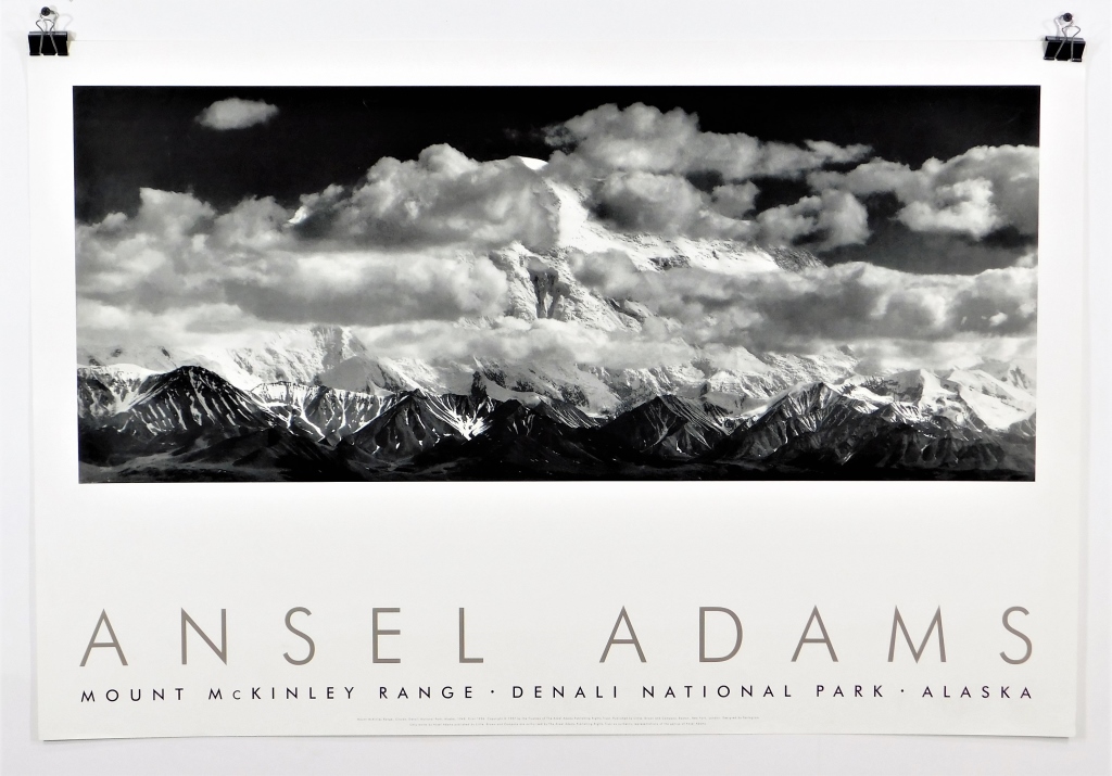 7PC ANSEL ADAMS B&W PHOTOGRAPH