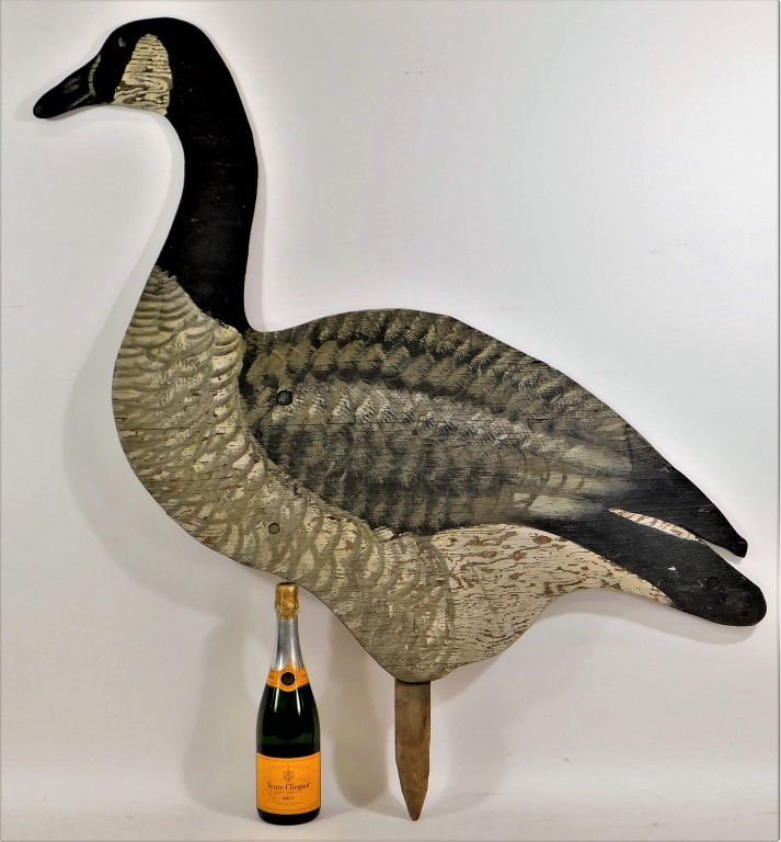 LG CANADIAN GOOSE PAINTED WOOD