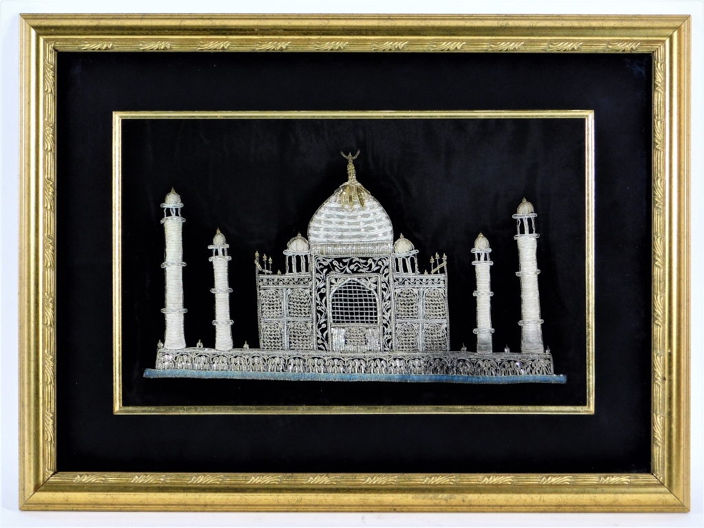 INDIAN SILVER THREAD TAJ MAHAL