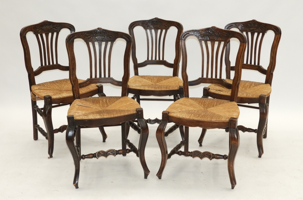 SET 5 FRENCH COUNTRY FRUITWOOD