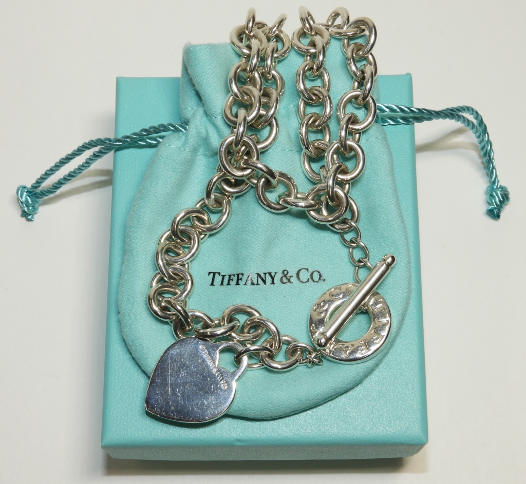 TIFFANY CO STERLING HEART TAG 29bf28