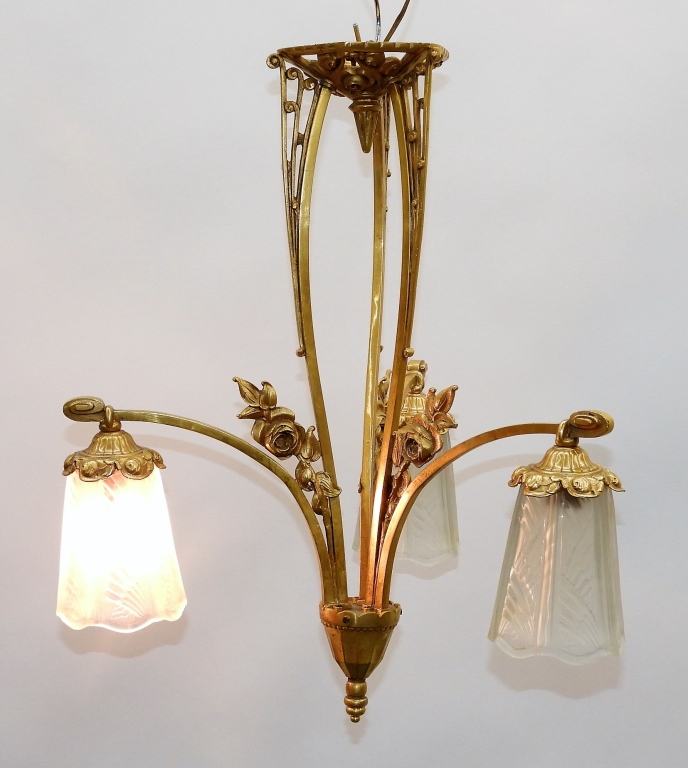 FRENCH ART NOUVEAU GILT BRONZE 29bf42